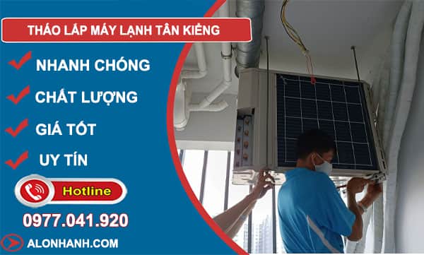 thợ tháo lắp máy lạnh tân kiểng