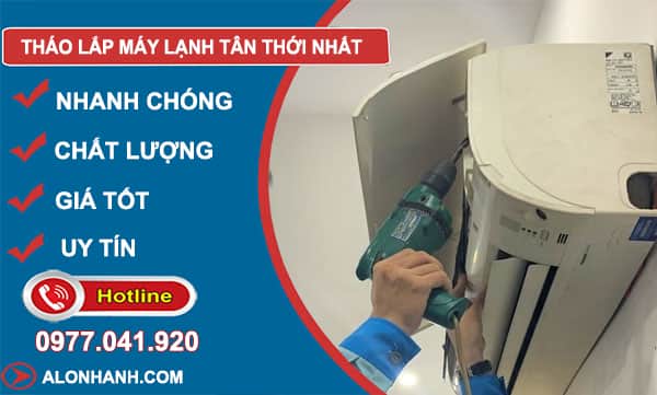 thợ tháo lắp máy lạnh tân thới nhất