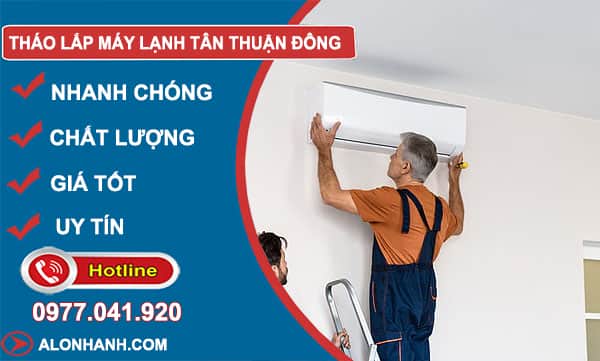 thợ tháo lắp máy lạnh tân thuận đông