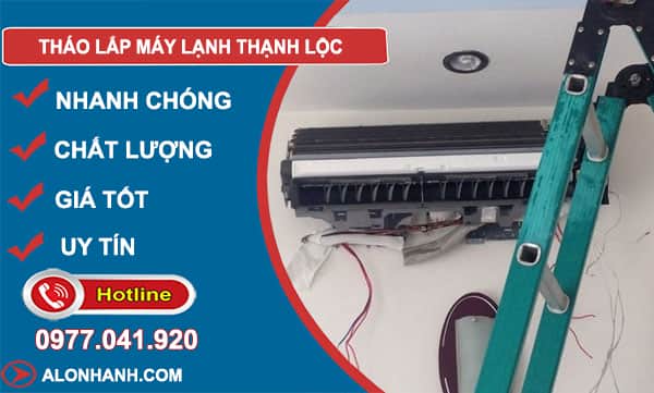 thợ tháo lắp máy lạnh thạnh lộc