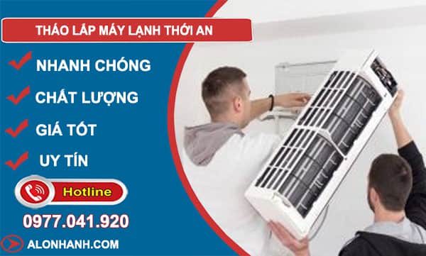 thợ tháo lắp máy lạnh thới an