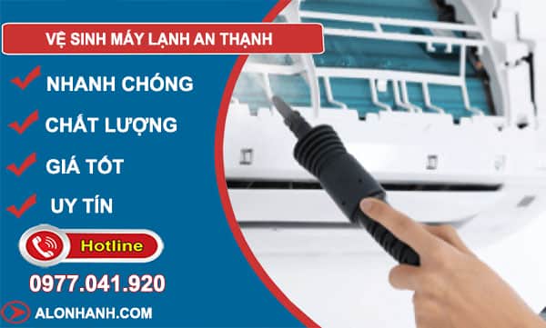 thợ vệ sinh máy lạnh an thạnh