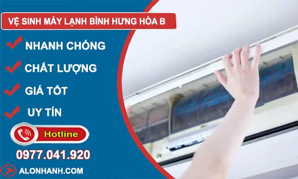 thợ vệ sinh máy lạnh bình hưng hoà b