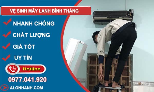 thợ vệ sinh máy lạnh bình thắng