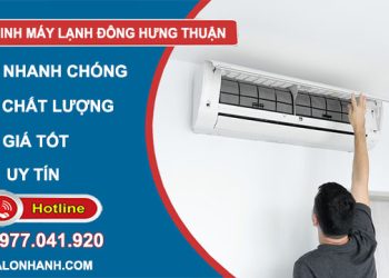 thợ vệ sinh máy lạnh đông hưng thuận