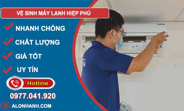 thợ vệ sinh máy lạnh hiệp phú