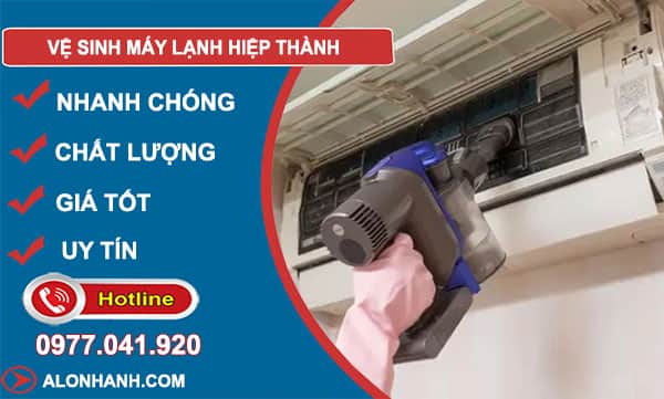thợ vệ sinh máy lạnh hiệp thành