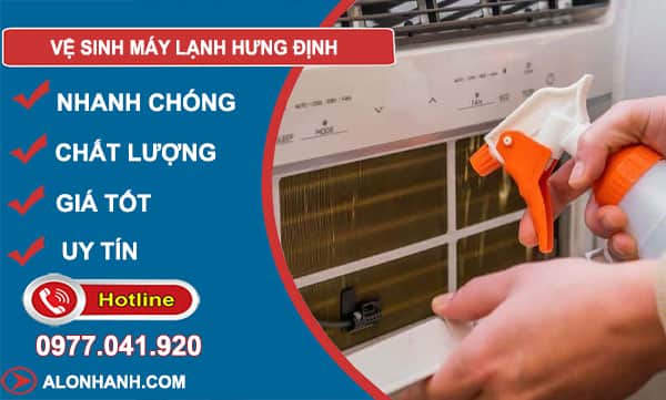 thợ vệ sinh máy lạnh hưng định