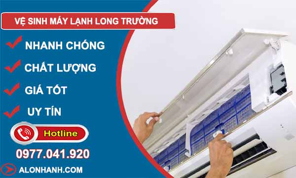 thợ vệ sinh máy lạnh long trường
