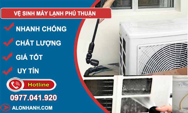 thợ vệ sinh máy lạnh phú thuận