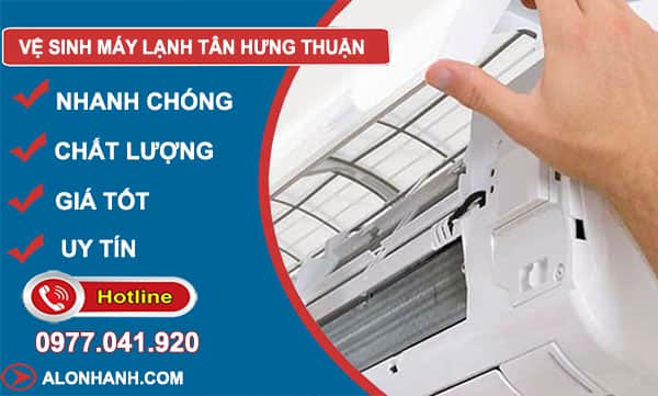 thợ vệ sinh máy lạnh tân hưng thuận