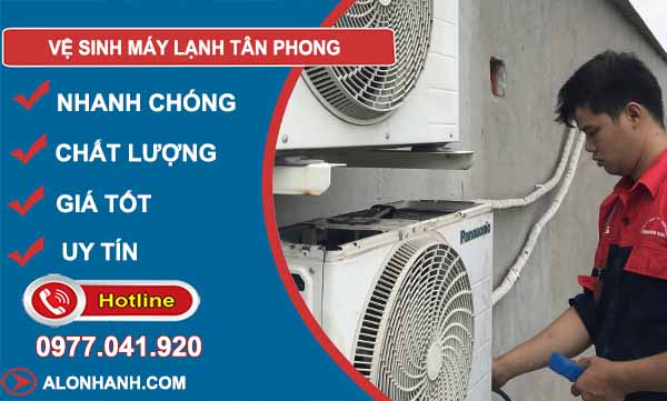 thợ vệ sinh máy lạnh tân phong