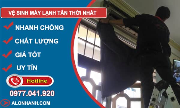 thợ vệ sinh máy lạnh tân thới nhất