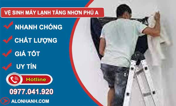 thợ vệ sinh máy lạnh tăng nhơn phú a