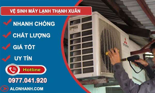 thợ vệ sinh máy lạnh thạnh xuân