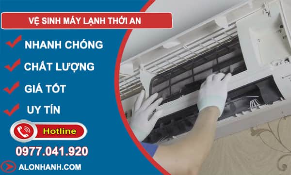 thợ vệ sinh máy lạnh thới an