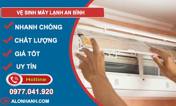 vệ sinh máy lạnh an bình