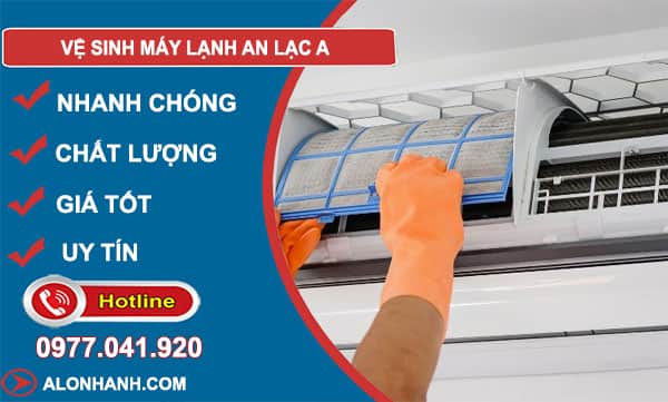 vệ sinh máy lạnh an lạc a