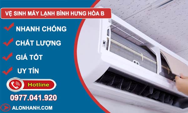 vệ sinh máy lạnh bình hưng hoà b