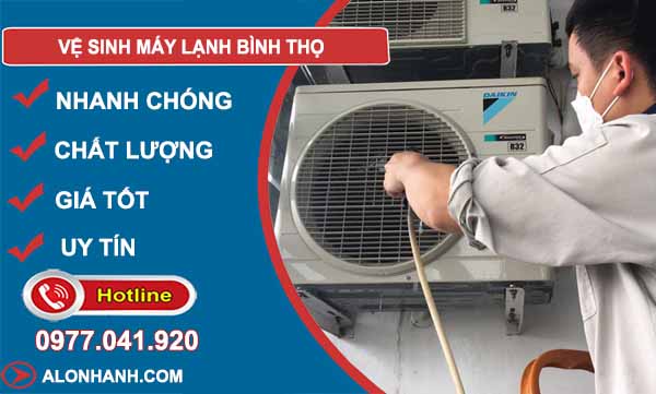 vệ sinh máy lạnh bình thọ