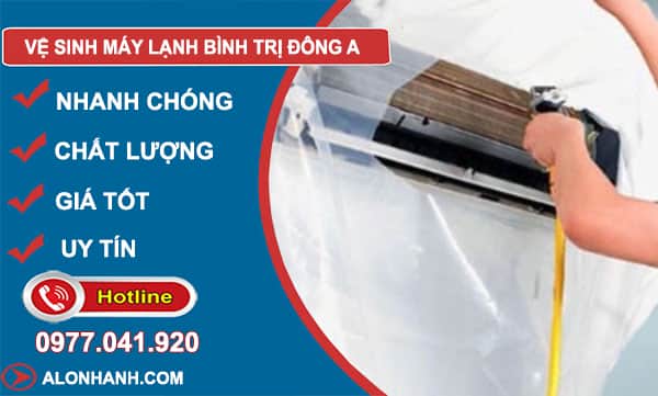 vệ sinh máy lạnh bình trị đông a