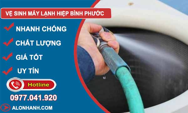 vệ sinh máy lạnh hiệp bình phước