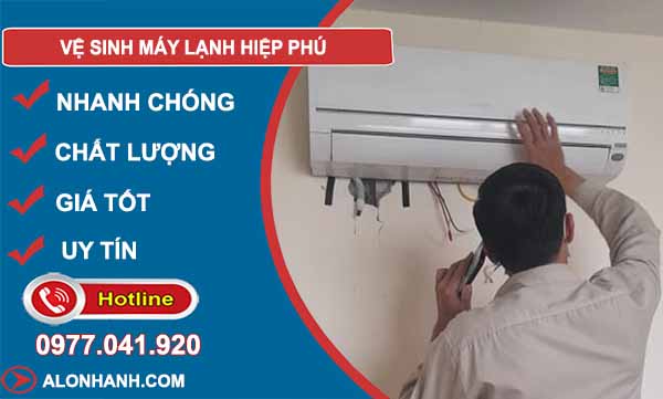 vệ sinh máy lạnh hiệp phú