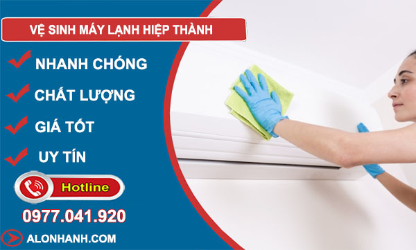 vệ sinh máy lạnh hiệp thành