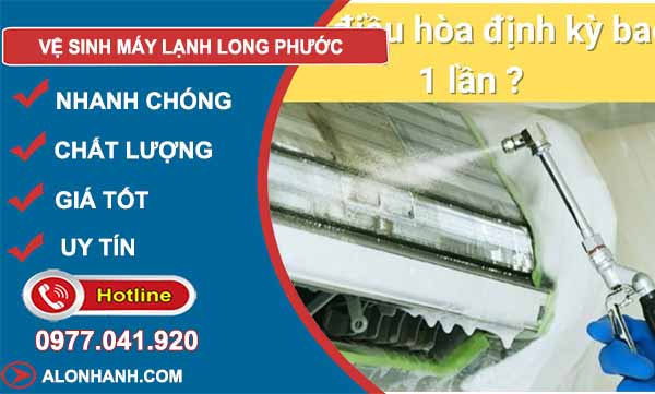 vệ sinh máy lạnh long phước