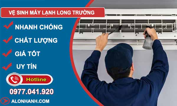 vệ sinh máy lạnh long trường