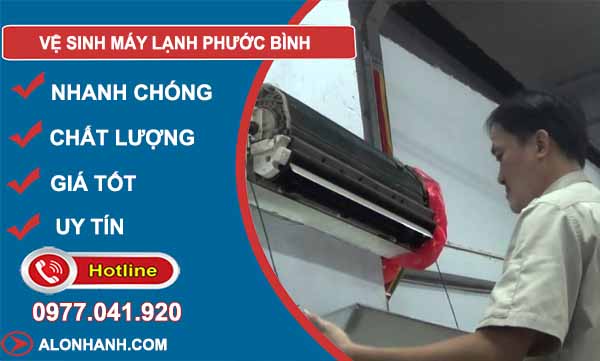 vệ sinh máy lạnh phước bình