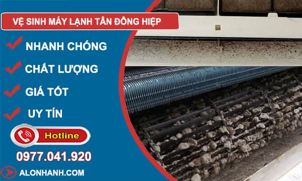 vệ sinh máy lạnh tân đông hiệp