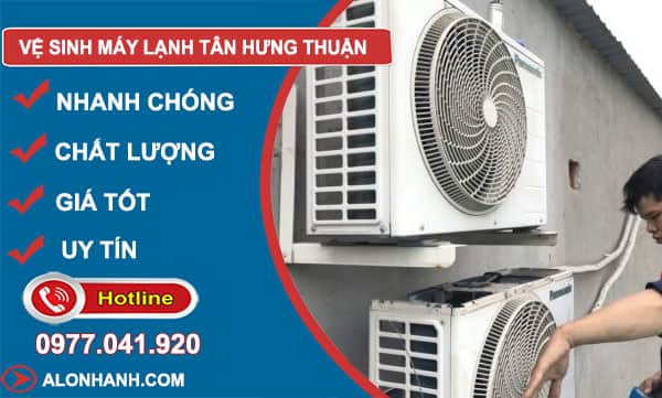 vệ sinh máy lạnh tân hưng thuận