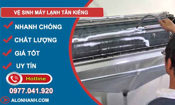 vệ sinh máy lạnh tân kiêng