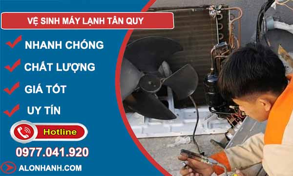 vệ sinh máy lạnh tân quy