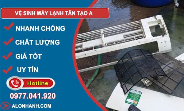 vệ sinh máy lạnh tân tạo a