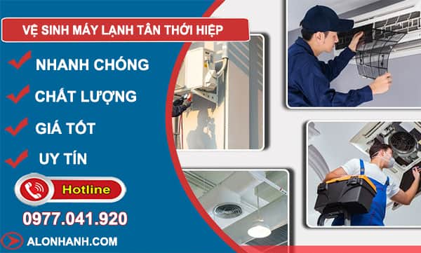 vệ sinh máy lạnh tân thới hiệp