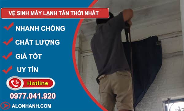 vệ sinh máy lạnh tân thới nhất