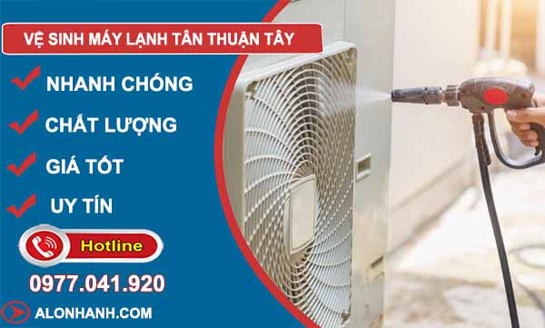 vệ sinh máy lạnh tân thuận tây