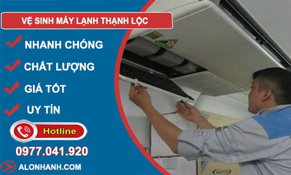 vệ sinh máy lạnh thạnh lọc