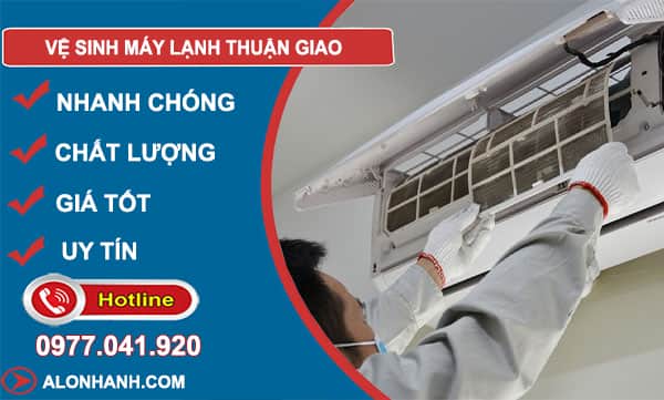 vệ sinh máy lạnh thuận giao