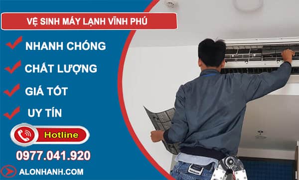 vệ sinh máy lạnh vĩnh phú
