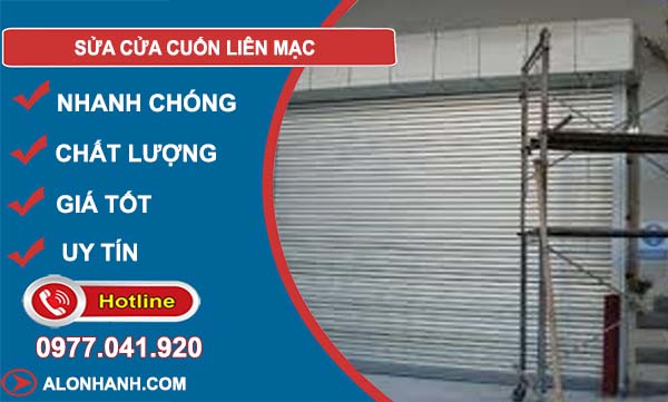 dịch vụ sửa cửa cuốn liên mạc