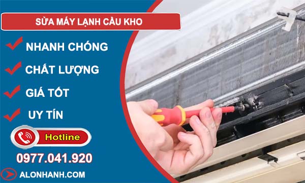 dịch vụ sửa máy lạnh cầu kho
