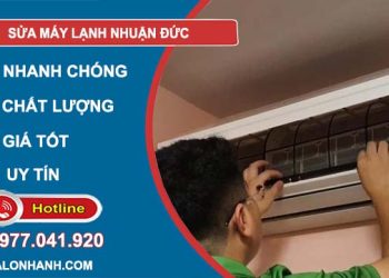 dịch vụ sửa máy lạnh nhuận đức