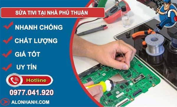 dịch vụ sửa tivi tại nhà phú thuận