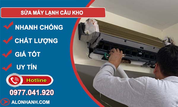 sửa máy lạnh cầu kho