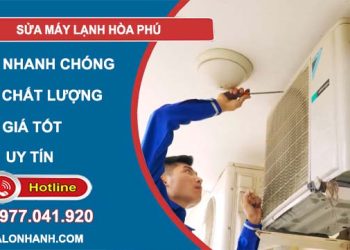 sửa máy lạnh hoà phú