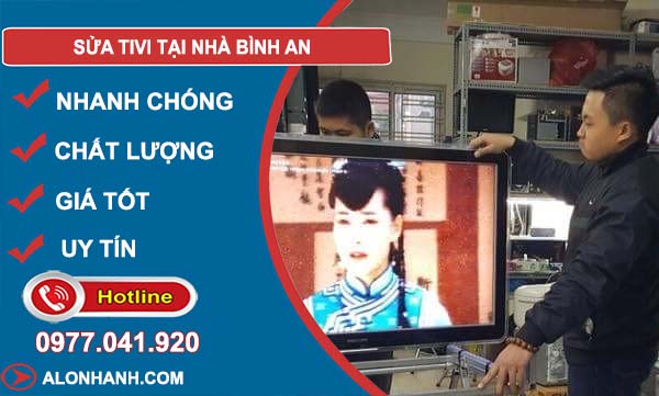 sửa tivi tại nhà bình an
