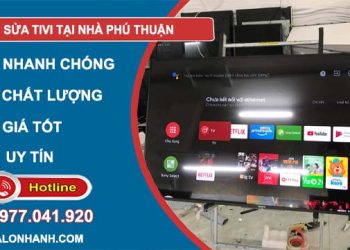 sửa tivi tại nhà phú thuận